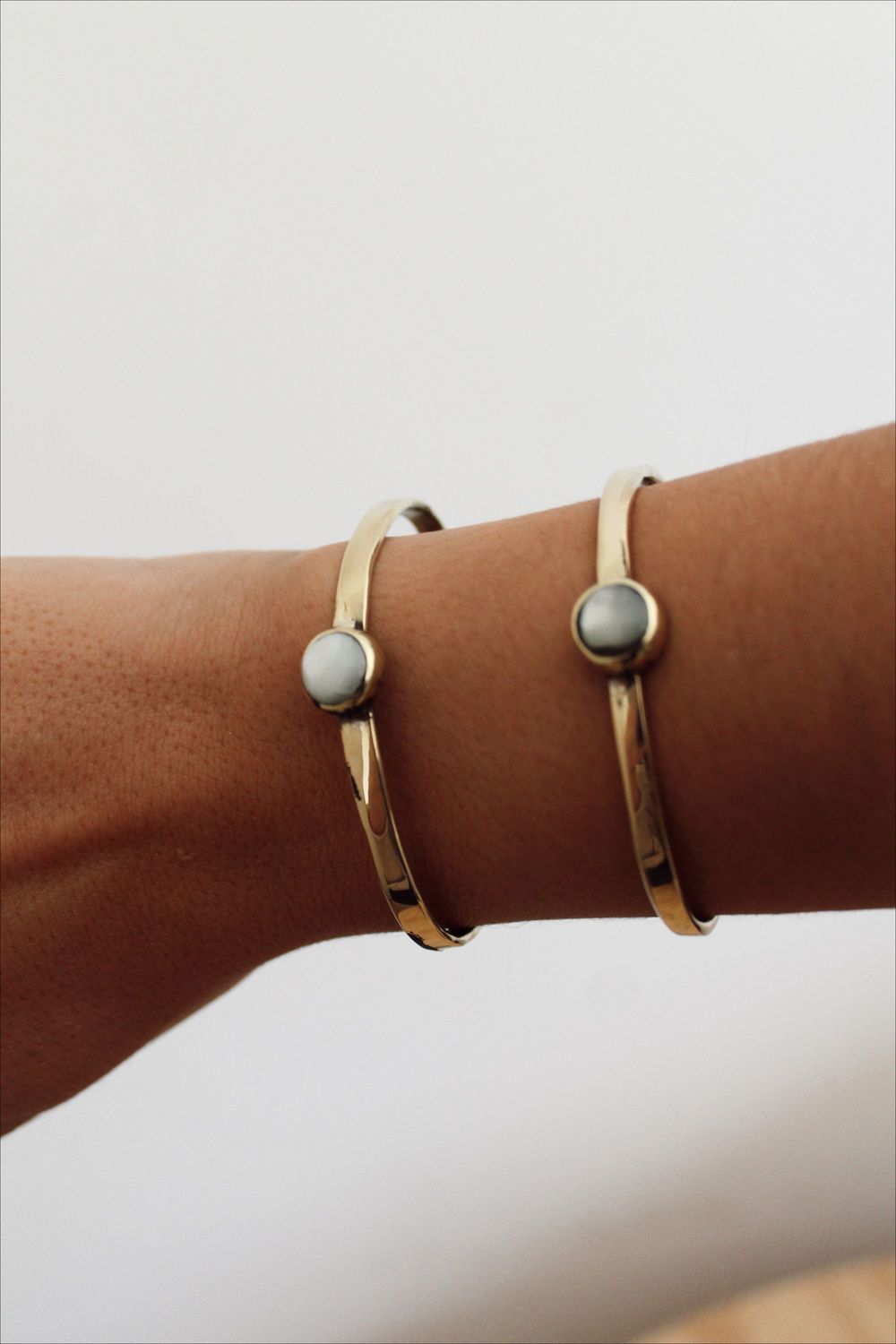 Pulsera Paz Bronce