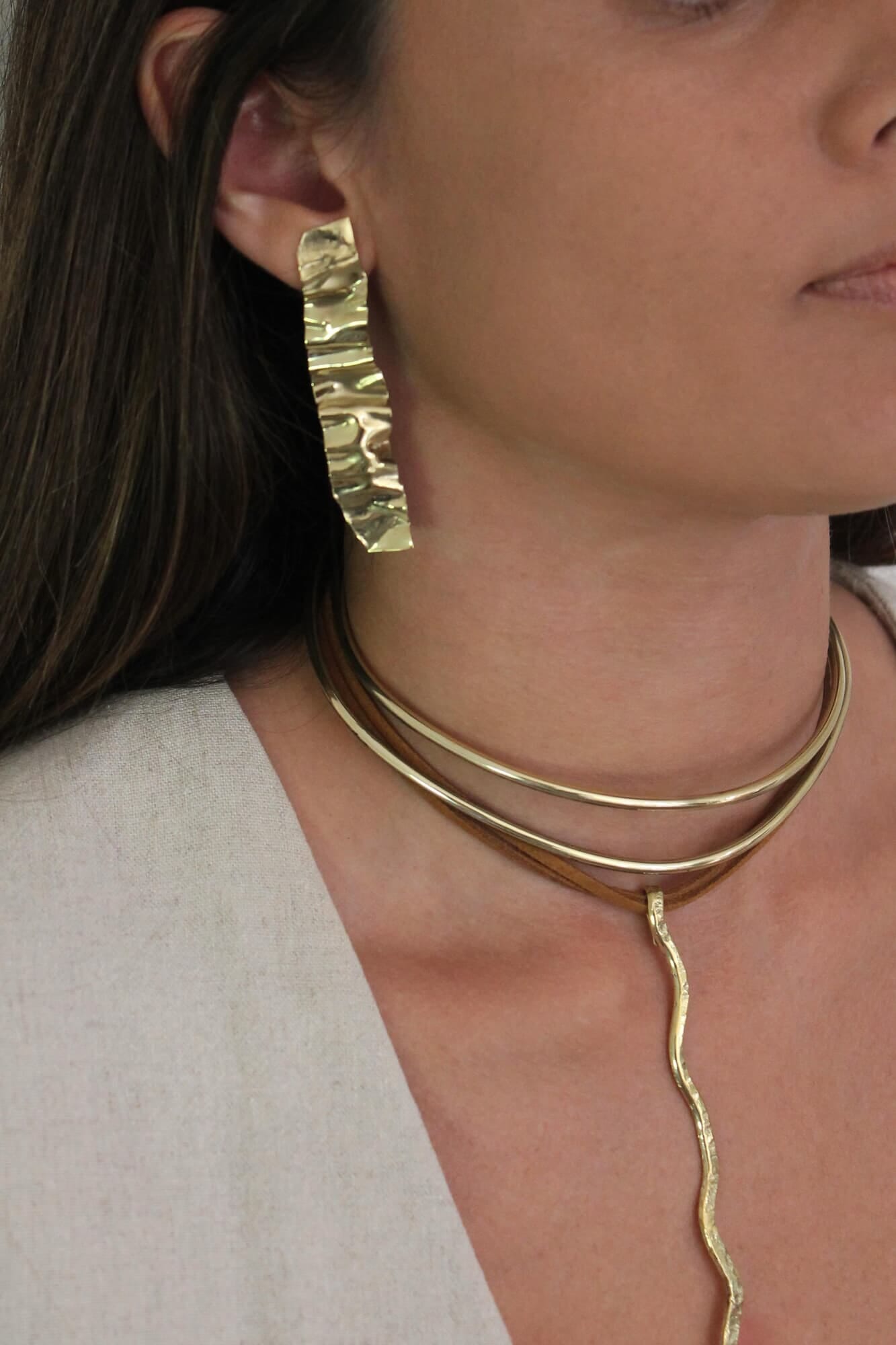 Collar Snake Dorado
