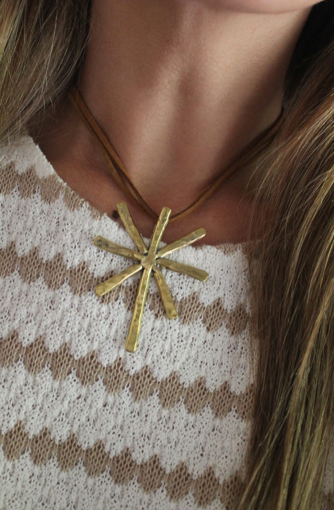 Collar Ambar Dorado