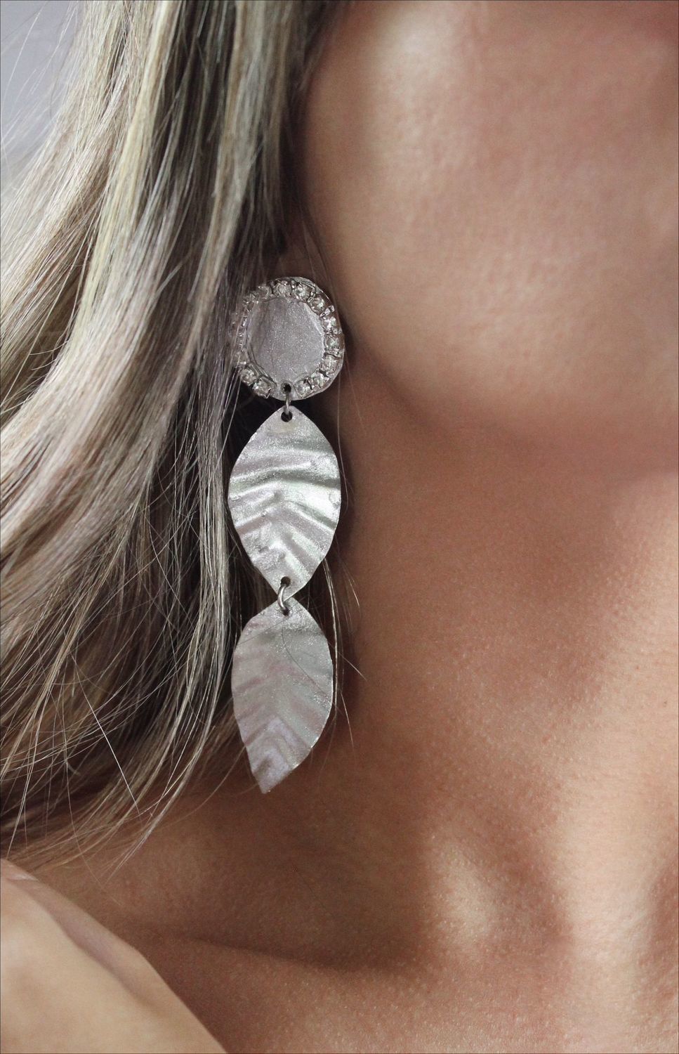 Caravanas Silver Boho