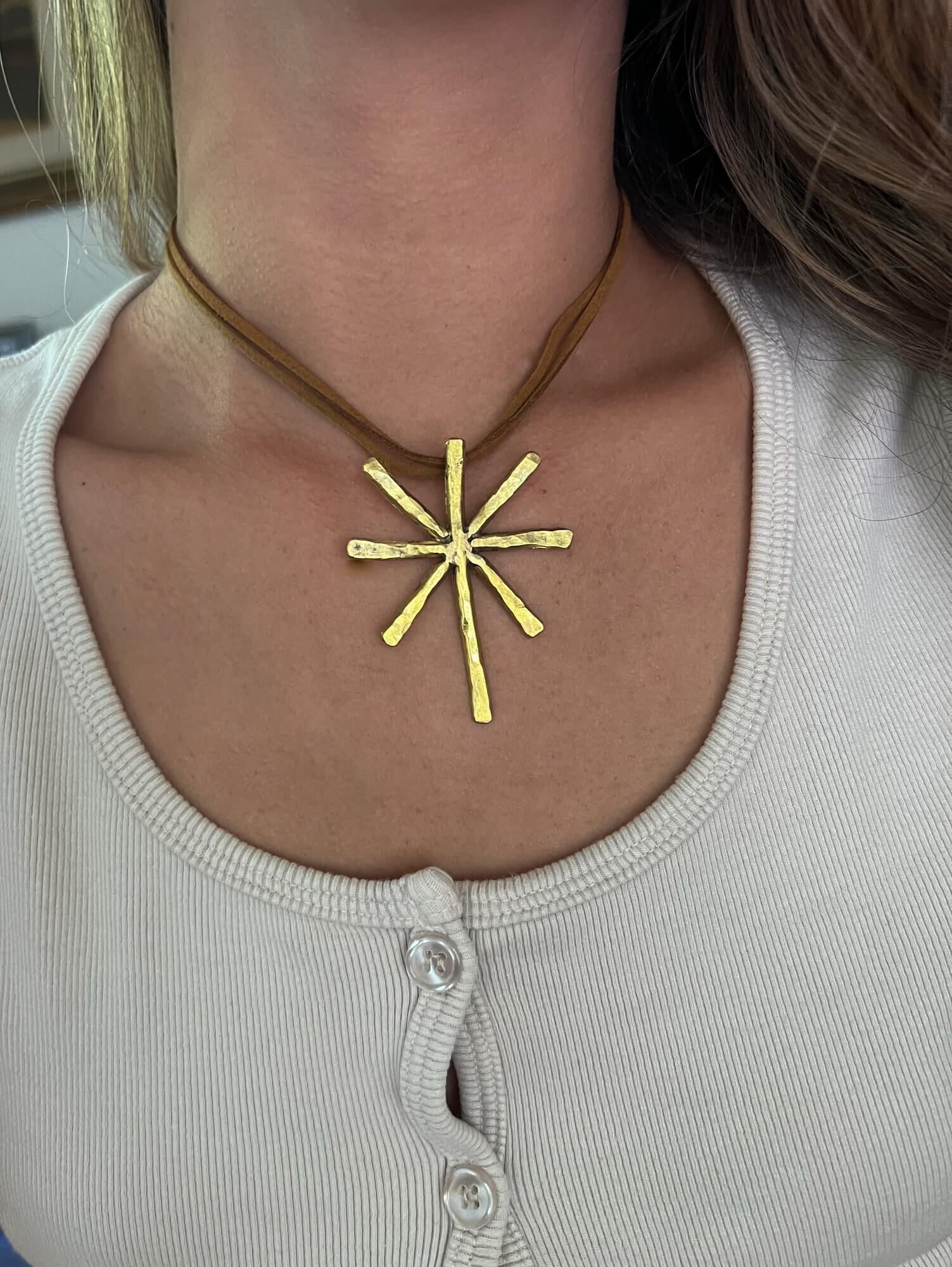 Collar Ambar Dorado
