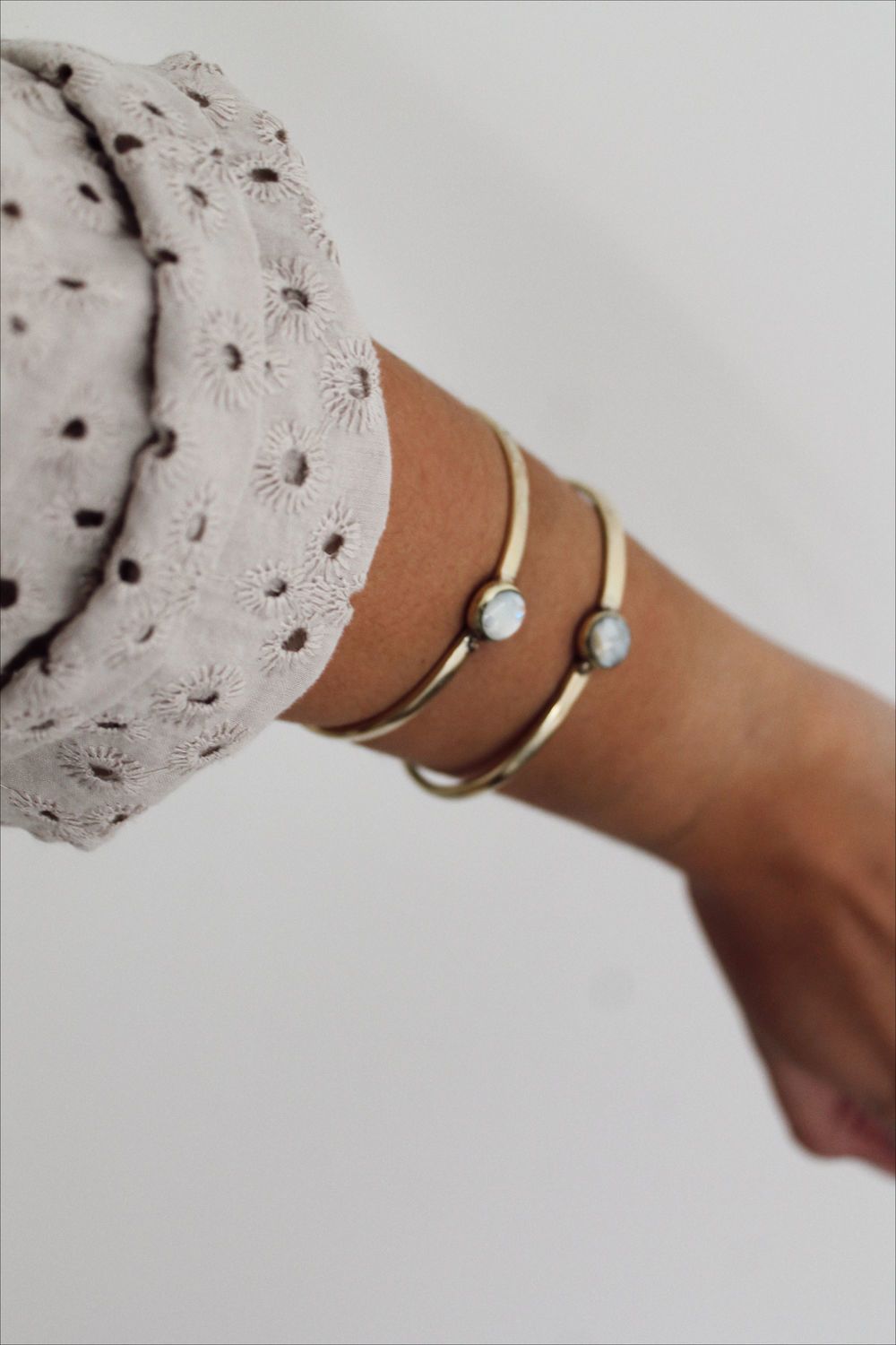 Pulsera Paz Bronce