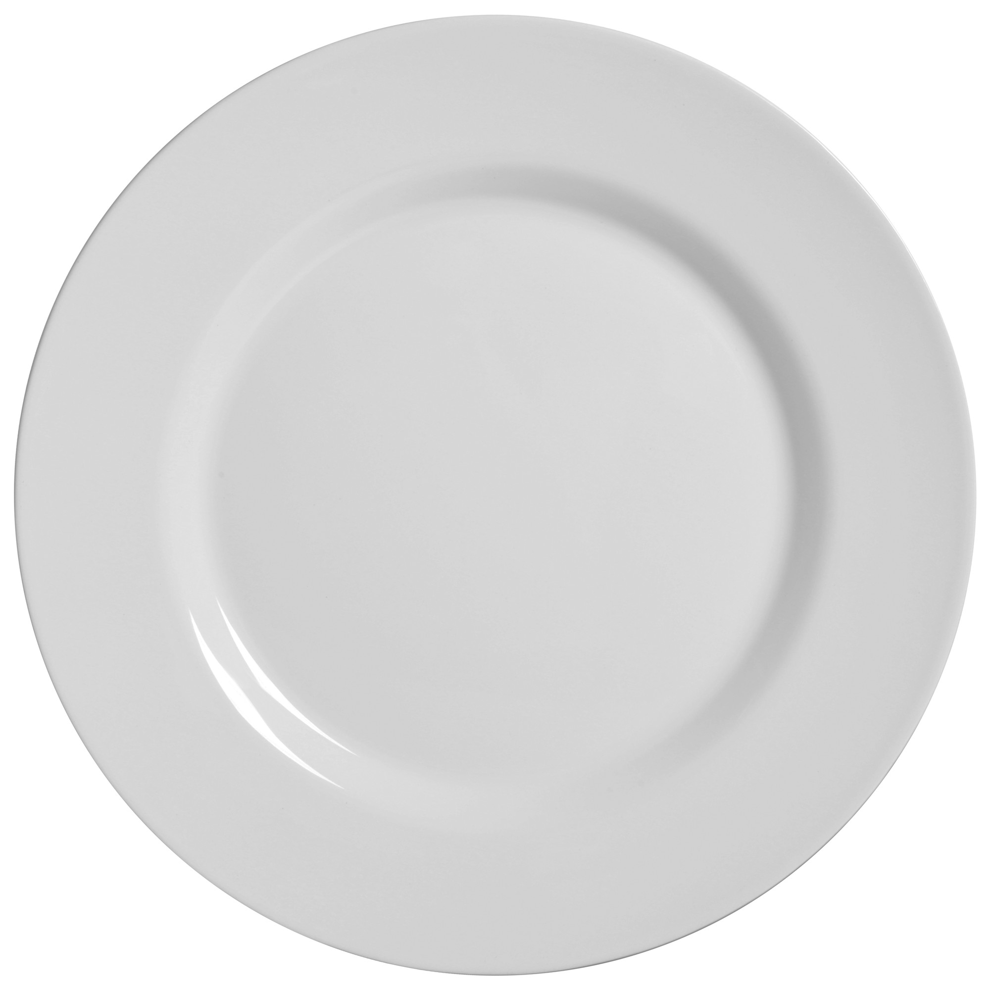 SET PLATOS PLAYOS BLANCO LISO