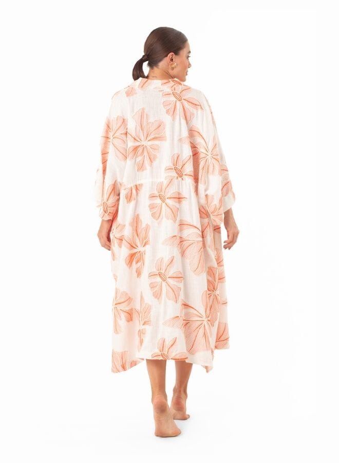 Seaside Floral Kimono