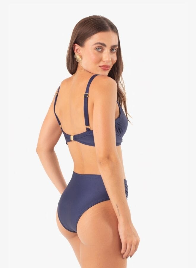 Bikini Structured Oceánico azul m