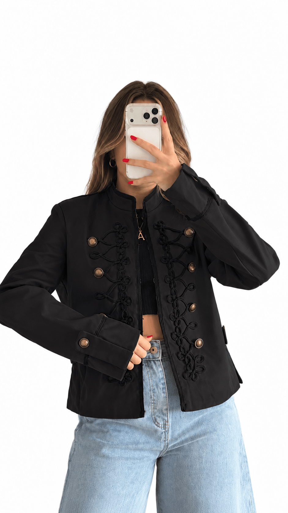 Campera Napoleon Negra