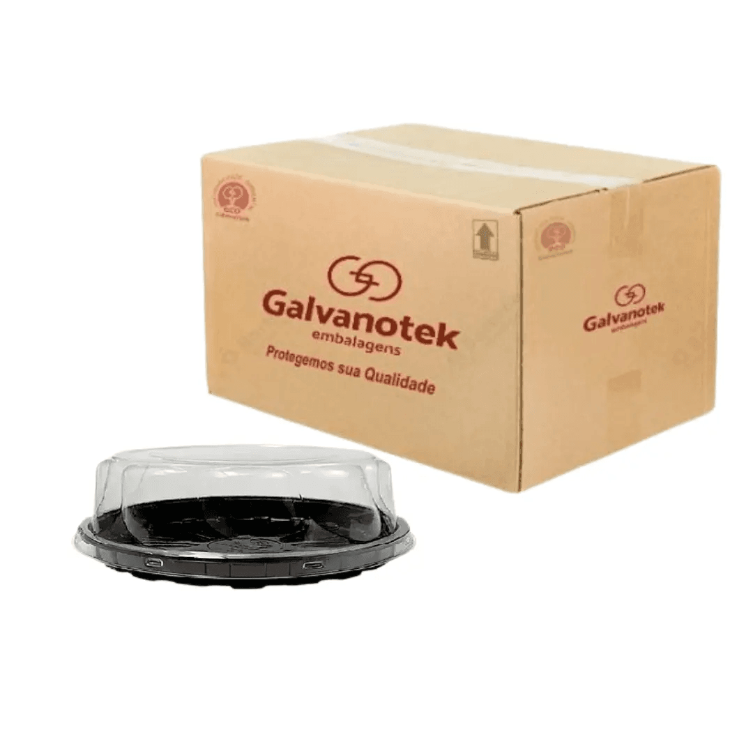 Small Cake Packaging with Tall Smooth Lid