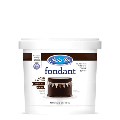 Dark Chocolate Vanilla Fondant