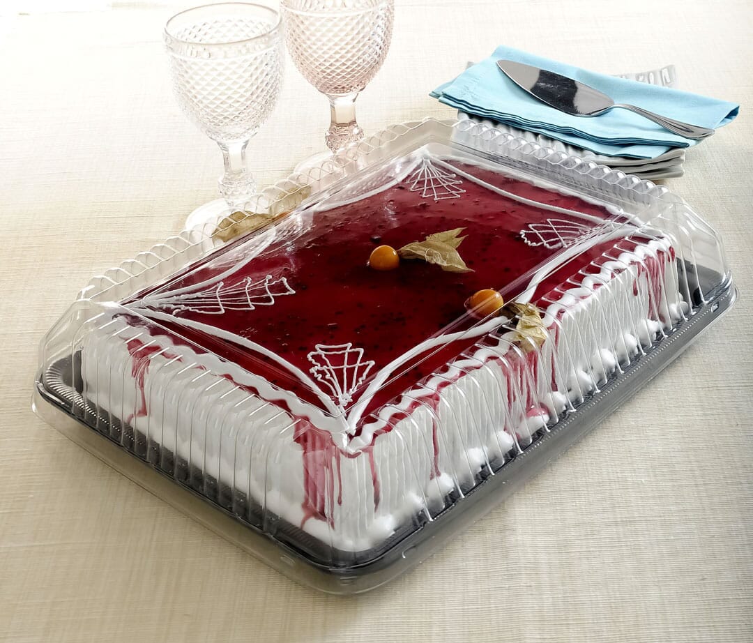Short Rectangular Cake Pan, 40cm x 31cm x 20 units