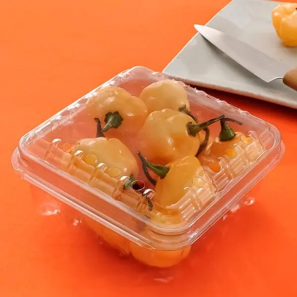 Square Jar for Small Fruits
