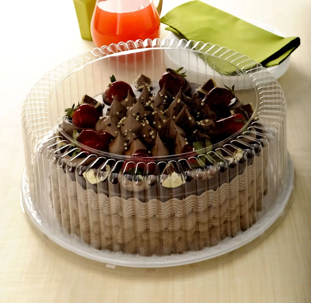 Round Cake Container