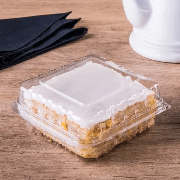 Rectangular Pot with High Lid