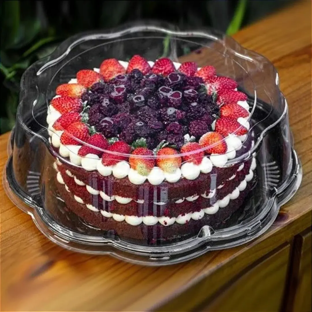 Flower Cake Packaging 29.5cm x 9.5cm