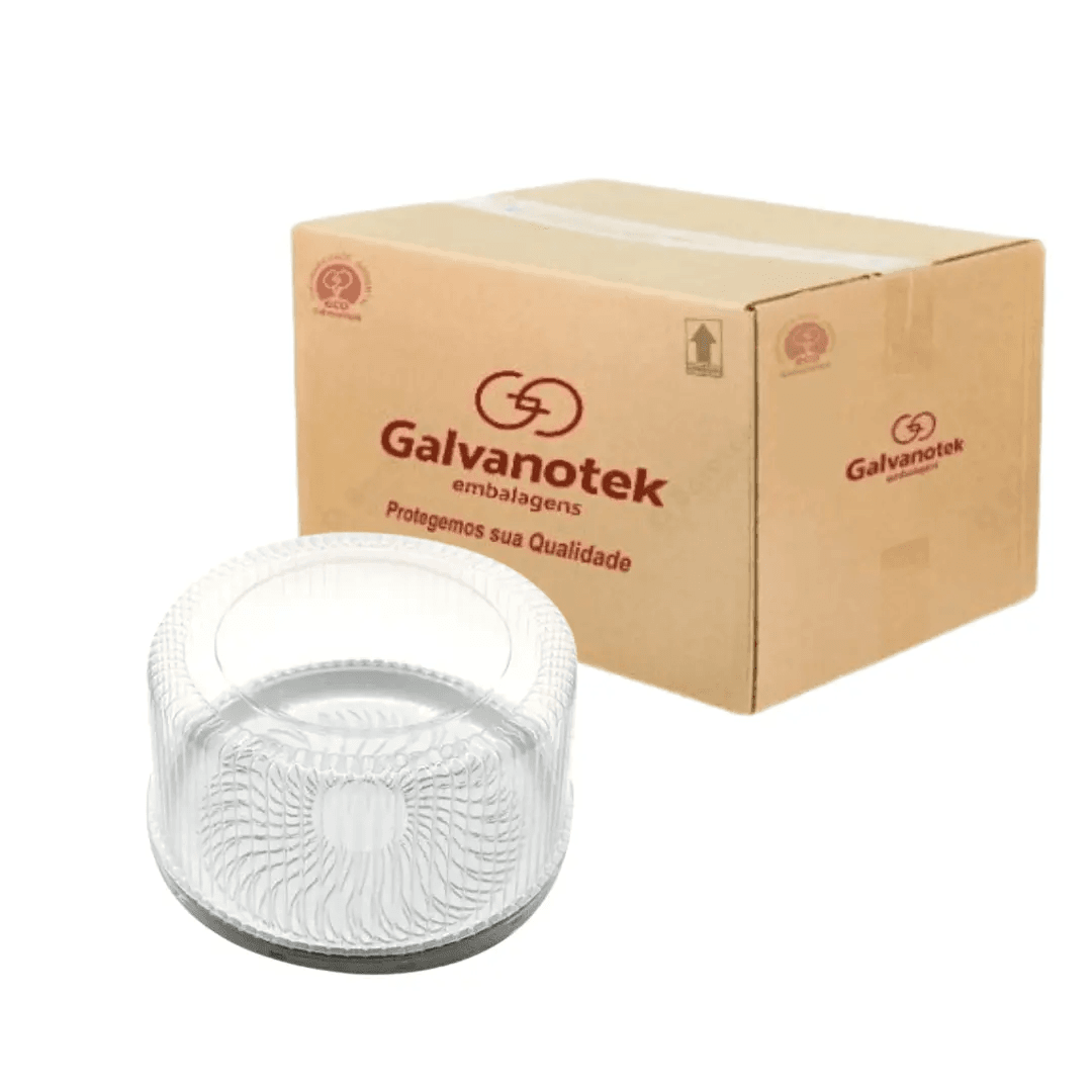 High Mini Cake Container Black Base