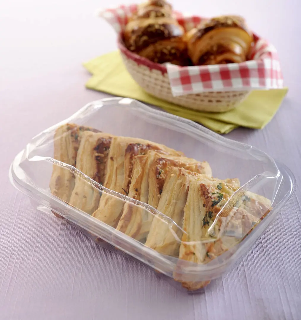 Diamond-Shaped Rectangular Container