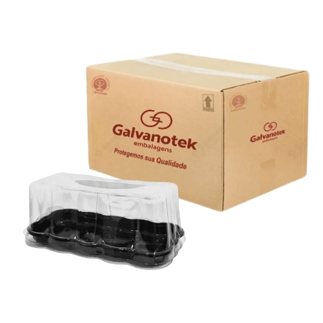 Rectangular Cake Container with Dome Lid