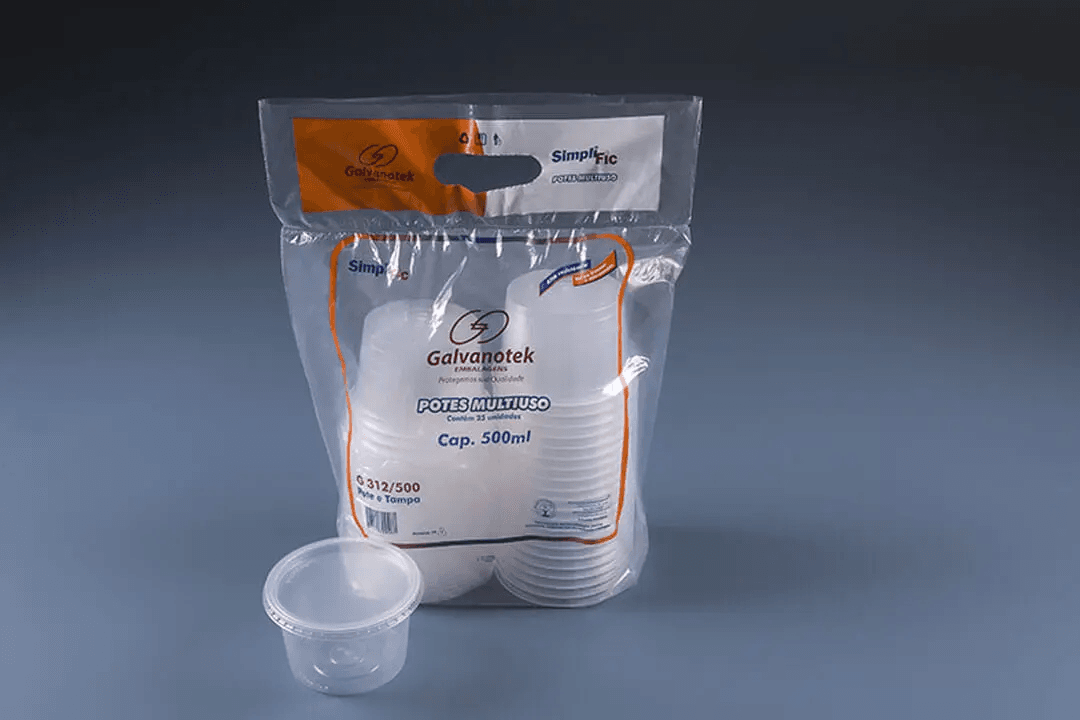 Round Pot 500ml packaged x 25 units BOX 300 units