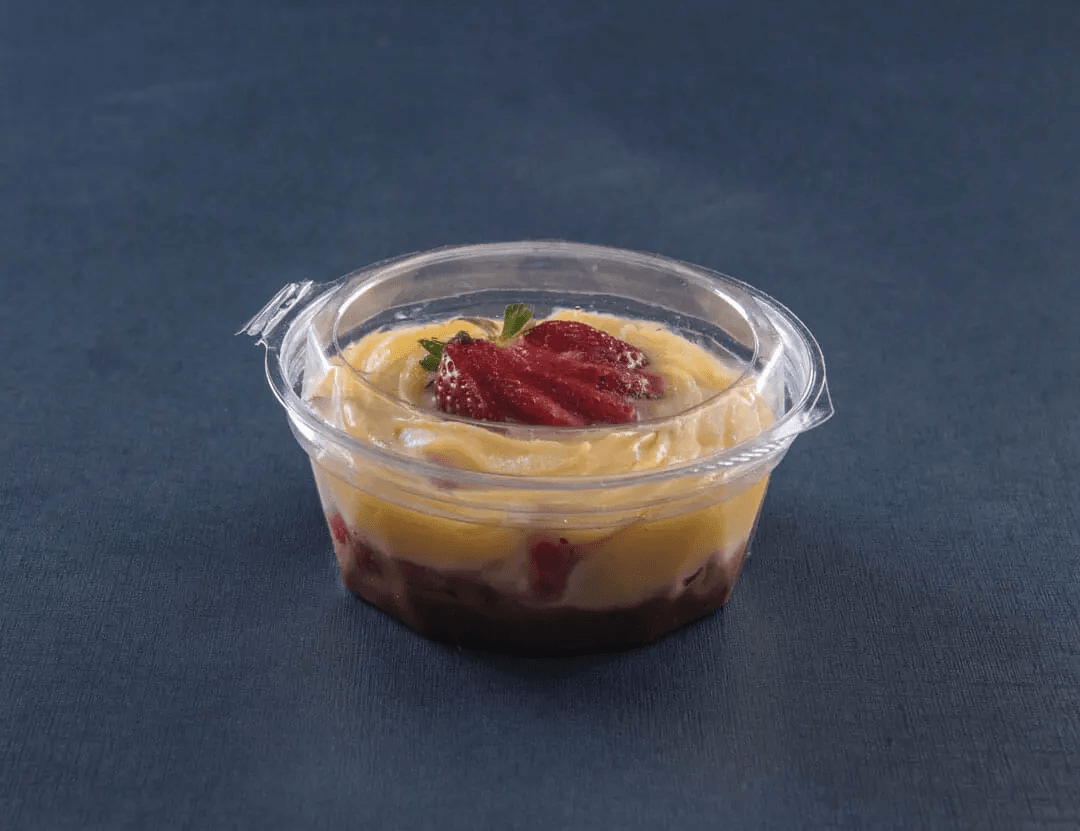 Round Diamond-Cut Muffin Pot with Dome Lid