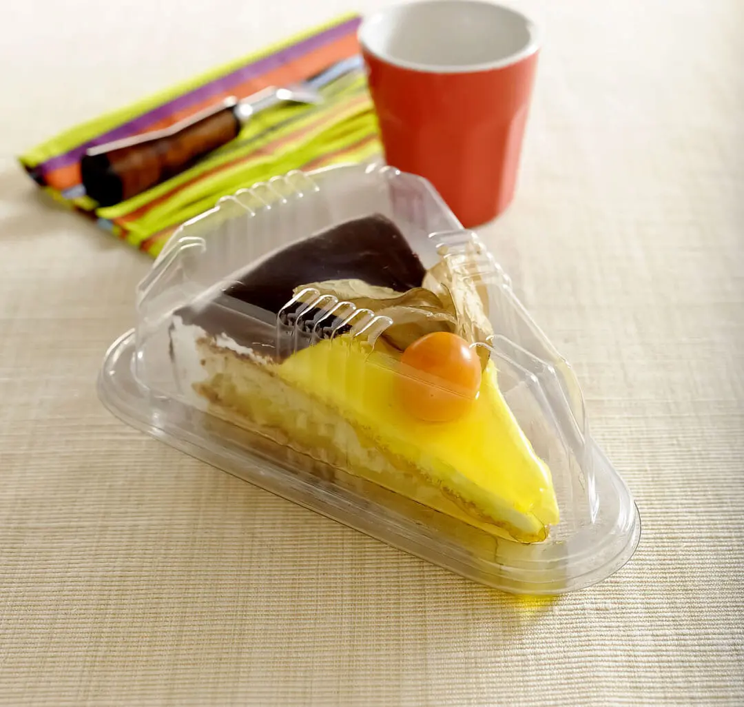 Triangular Cake Slice Container