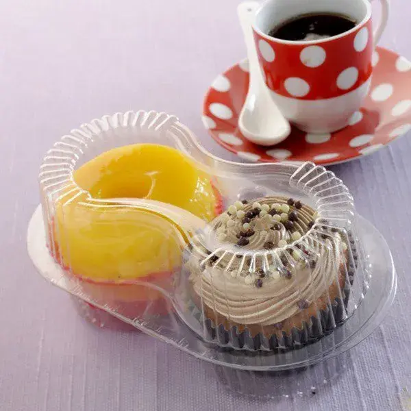 Container for two Cupcakes