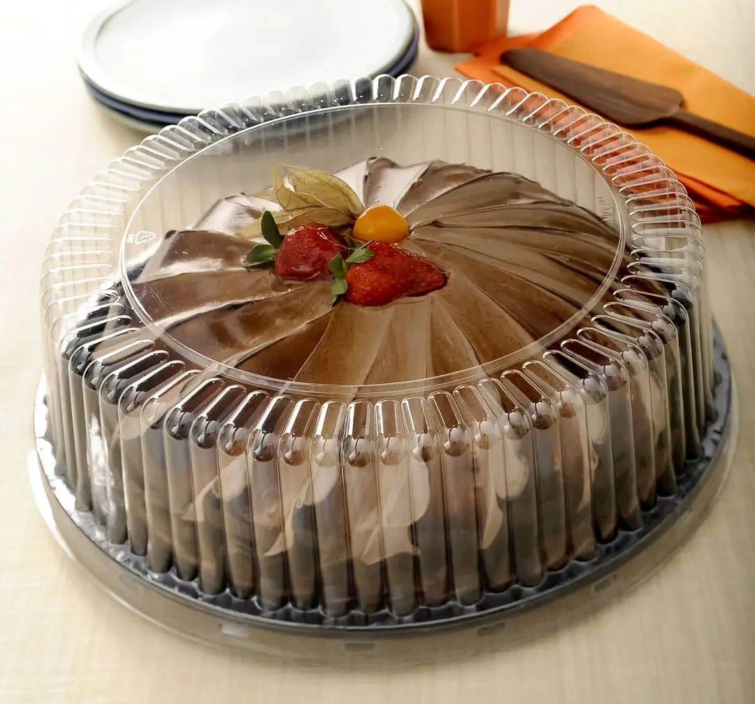 Round Cake Packaging LOW, 29.5cm x 9.5cm