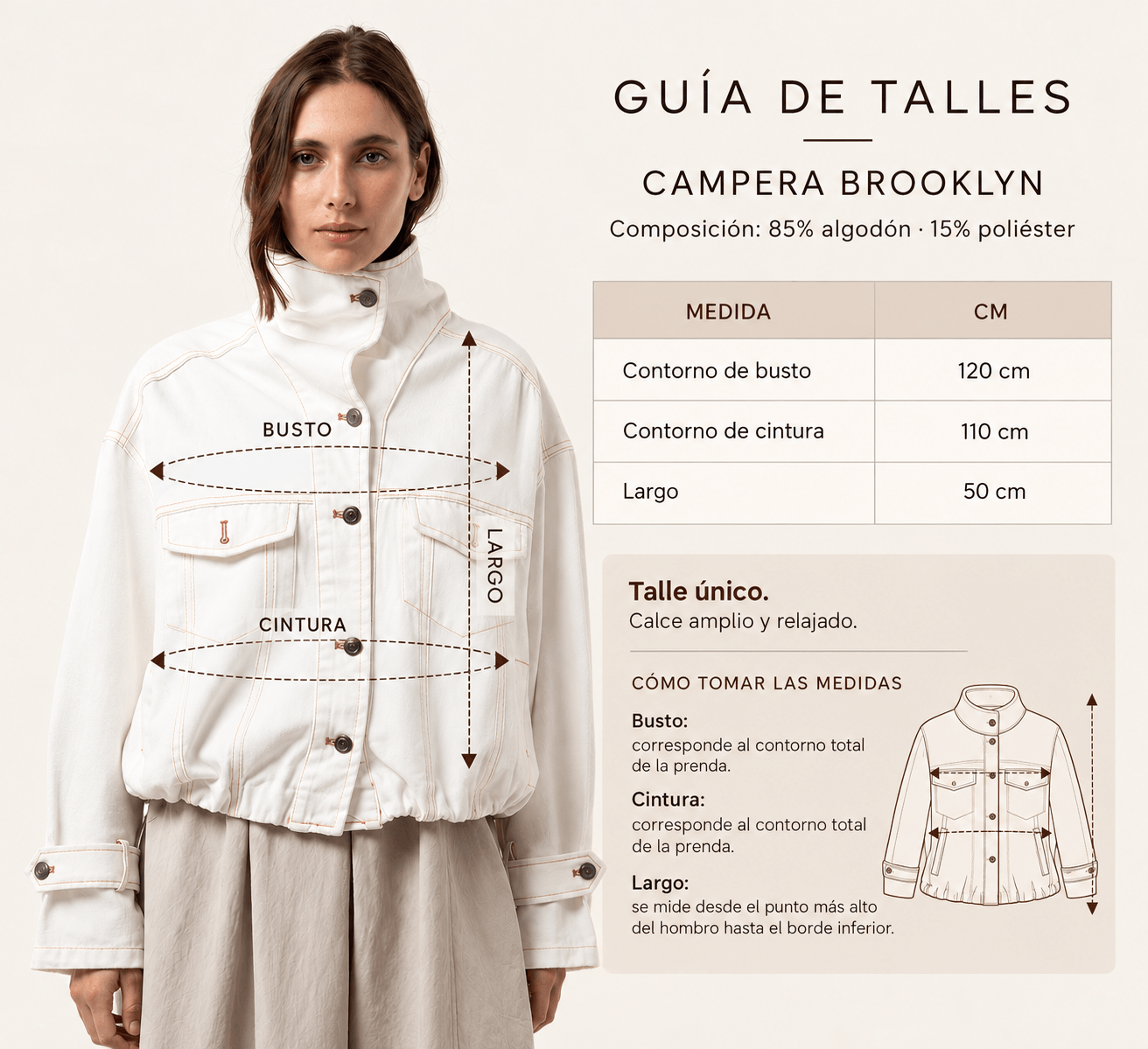 Guía de talles de