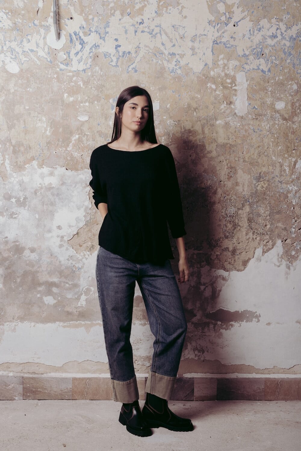 REMERA ESSENTIAL BALCK
