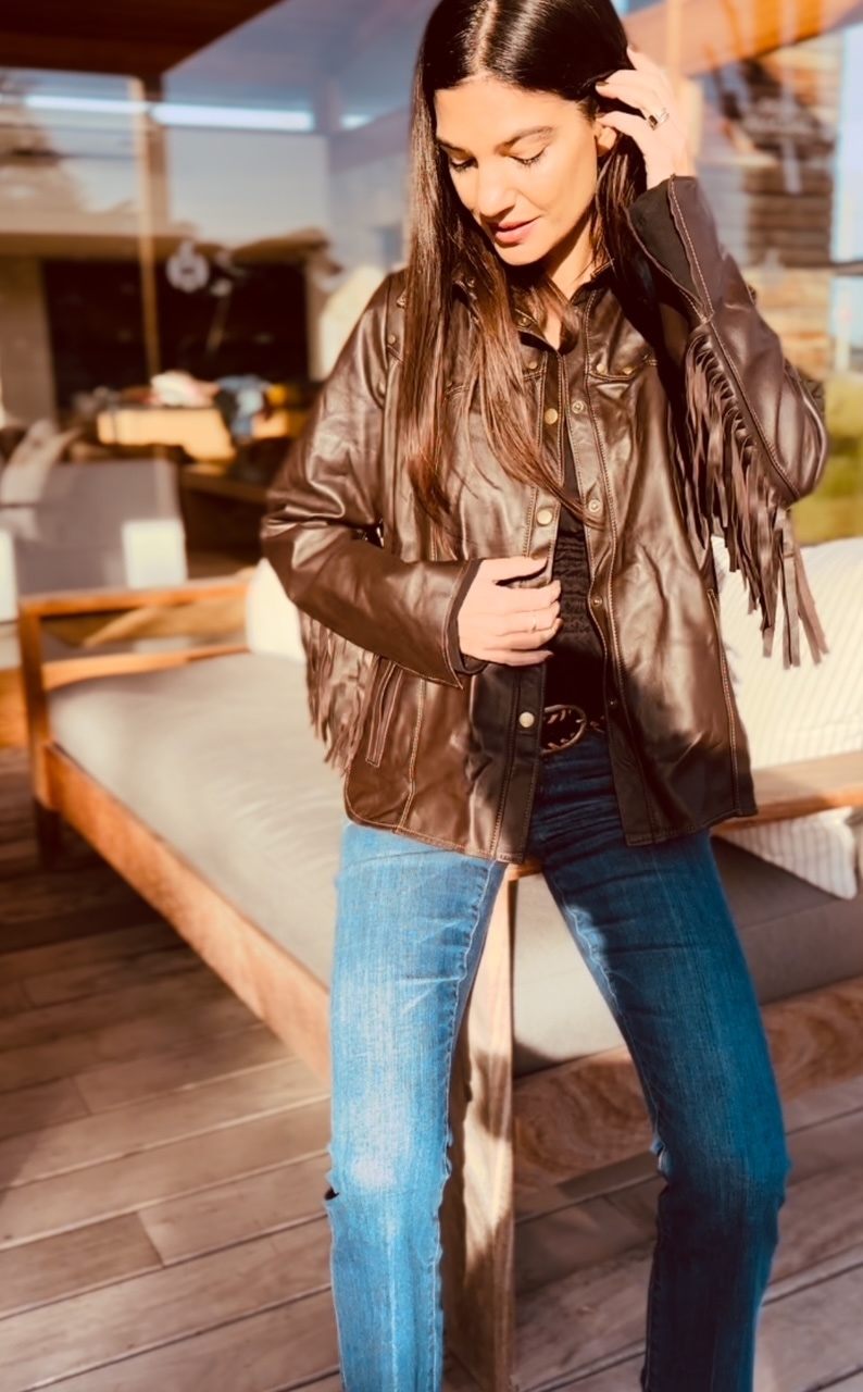 Country leather Jacket