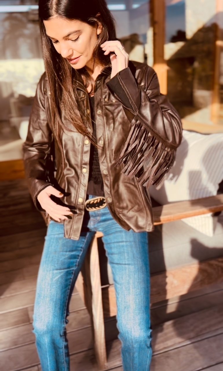 Country leather Jacket