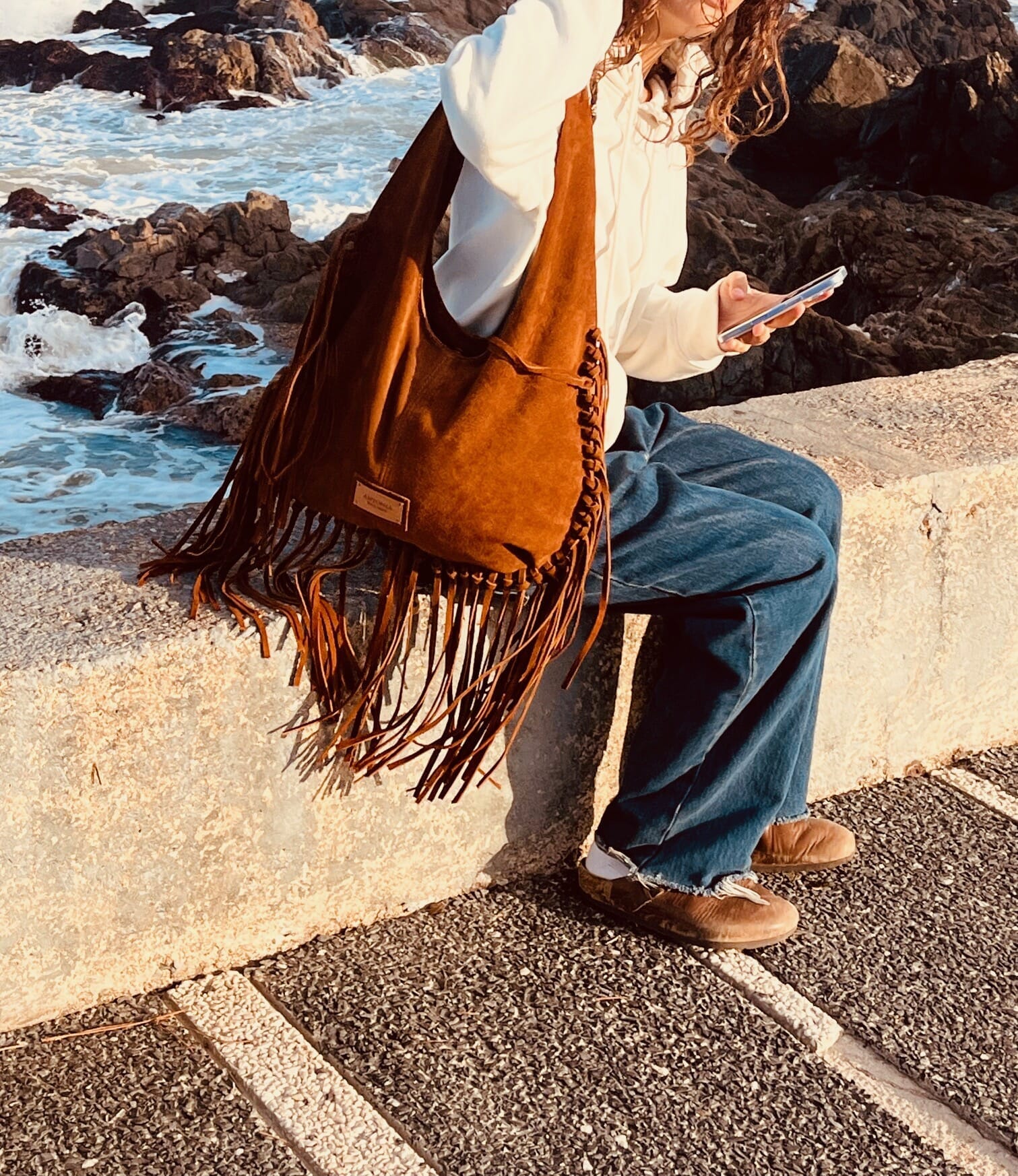 Bohemian Bag Gamuza Oxido