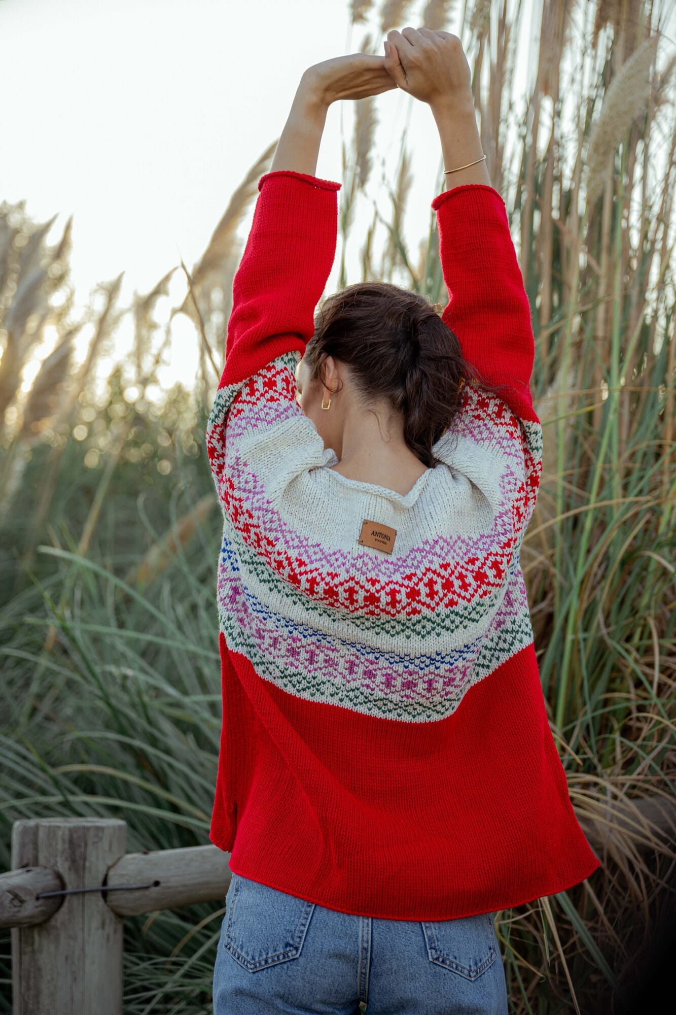 Icelandic sweater Red new!