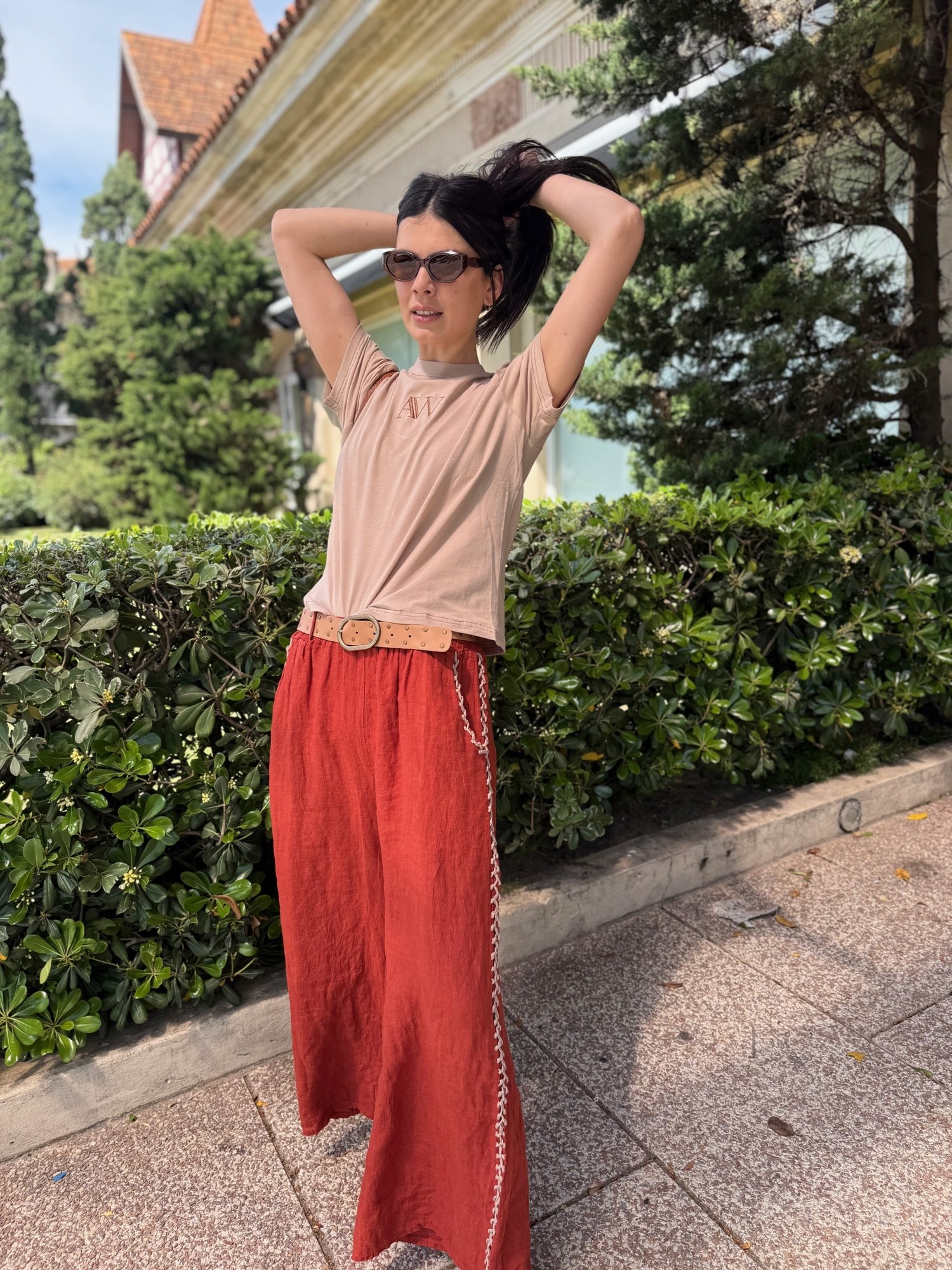 Pantalon Relax 100% Linen