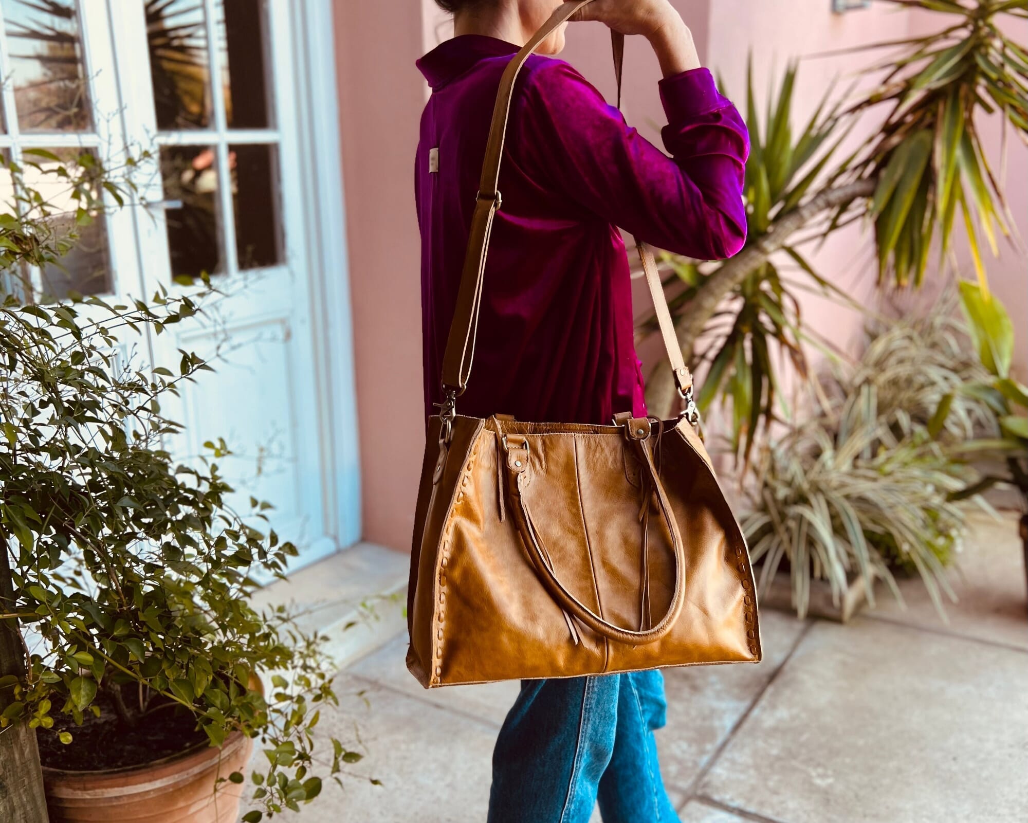 Leather City Bag