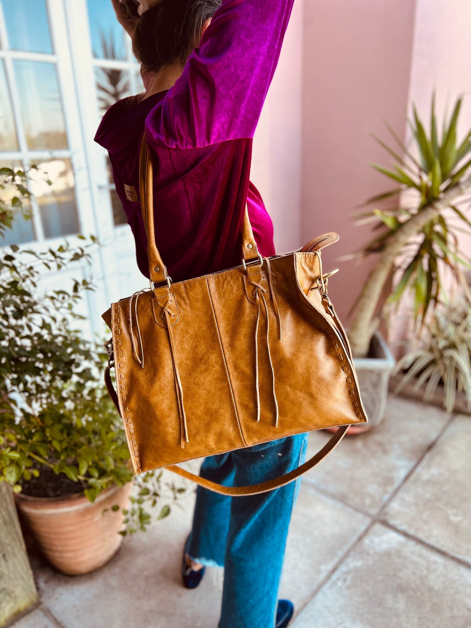 Leather City Bag