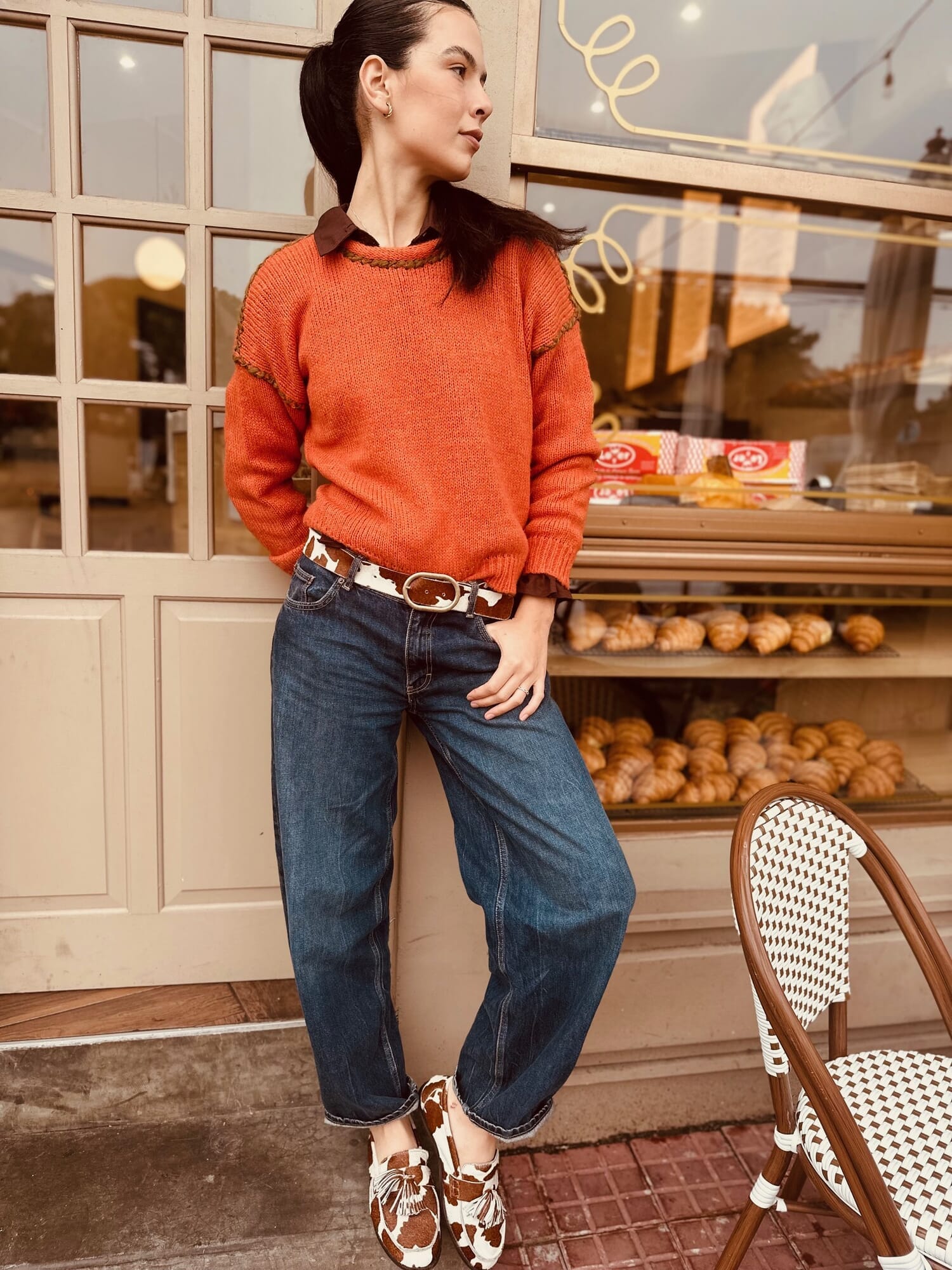 Sweater Basico bordados