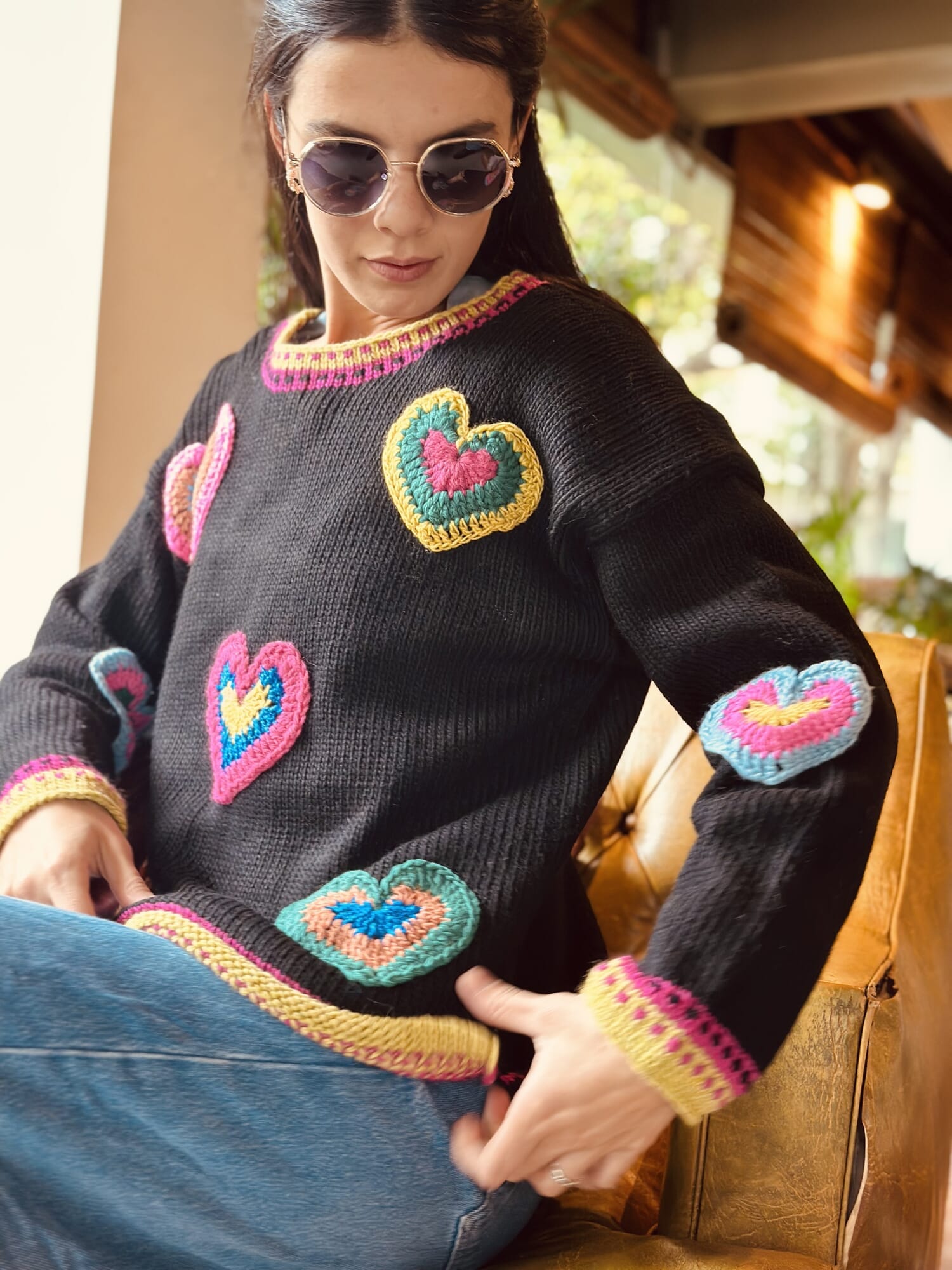 Heart sweater