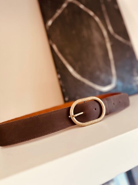 Cinturón Leather