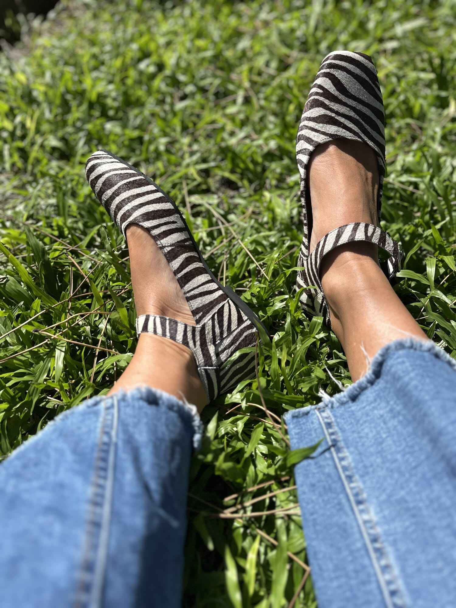 Mary jean Zebra print