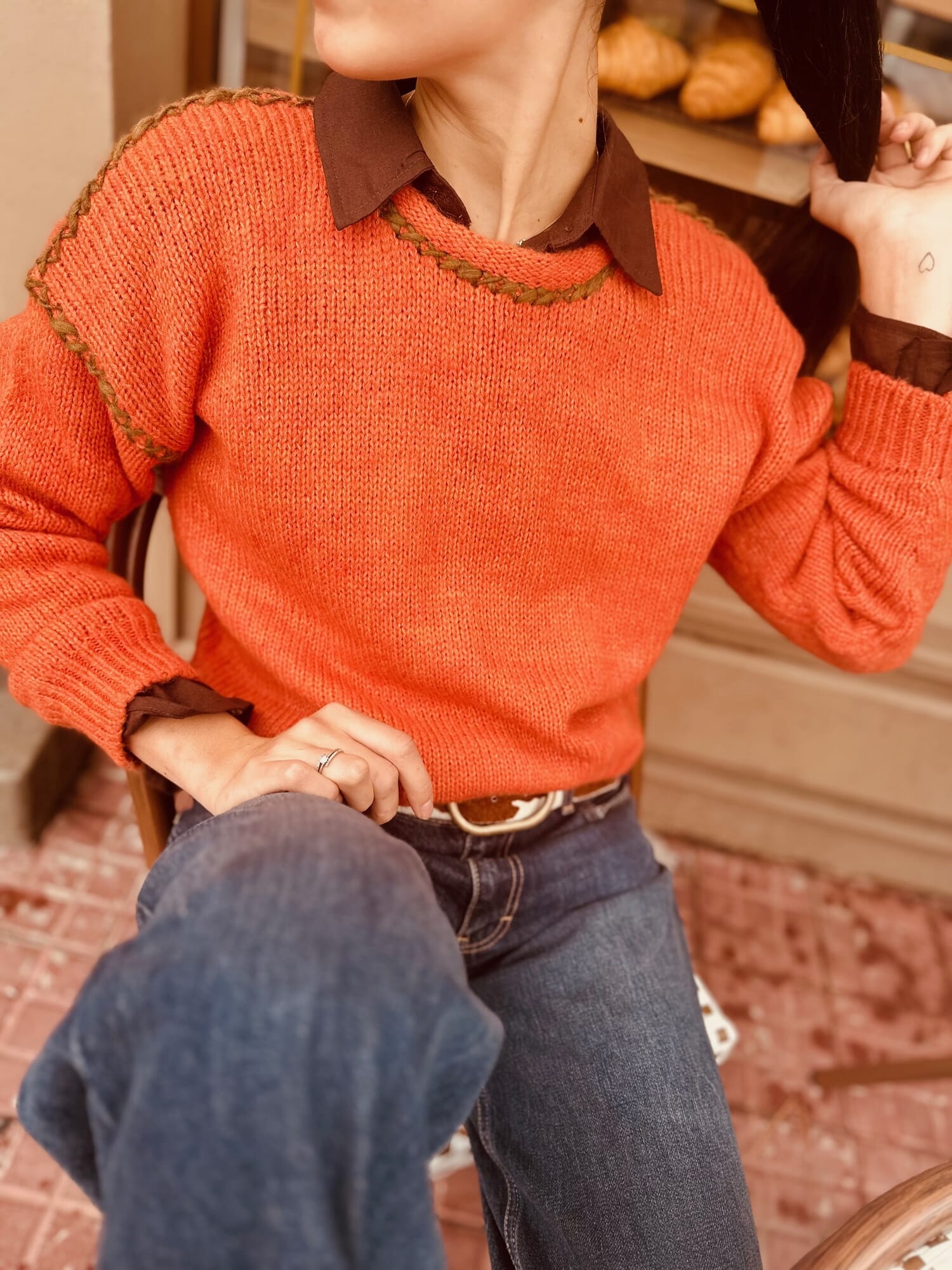 Sweater Basico bordados