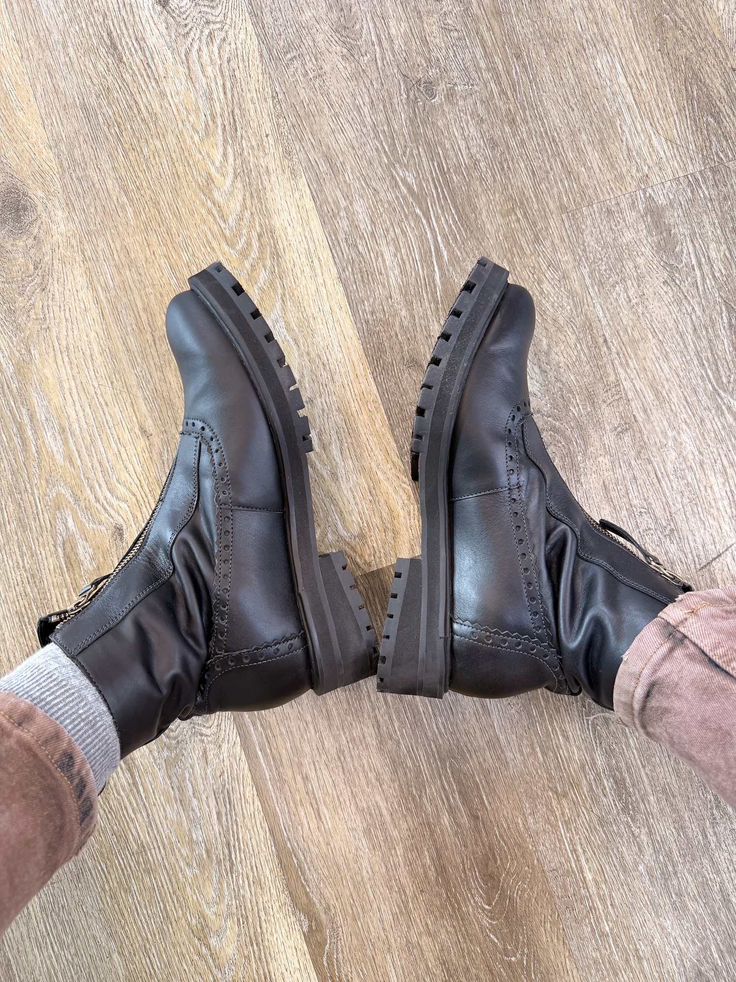 4x4 Leather boots