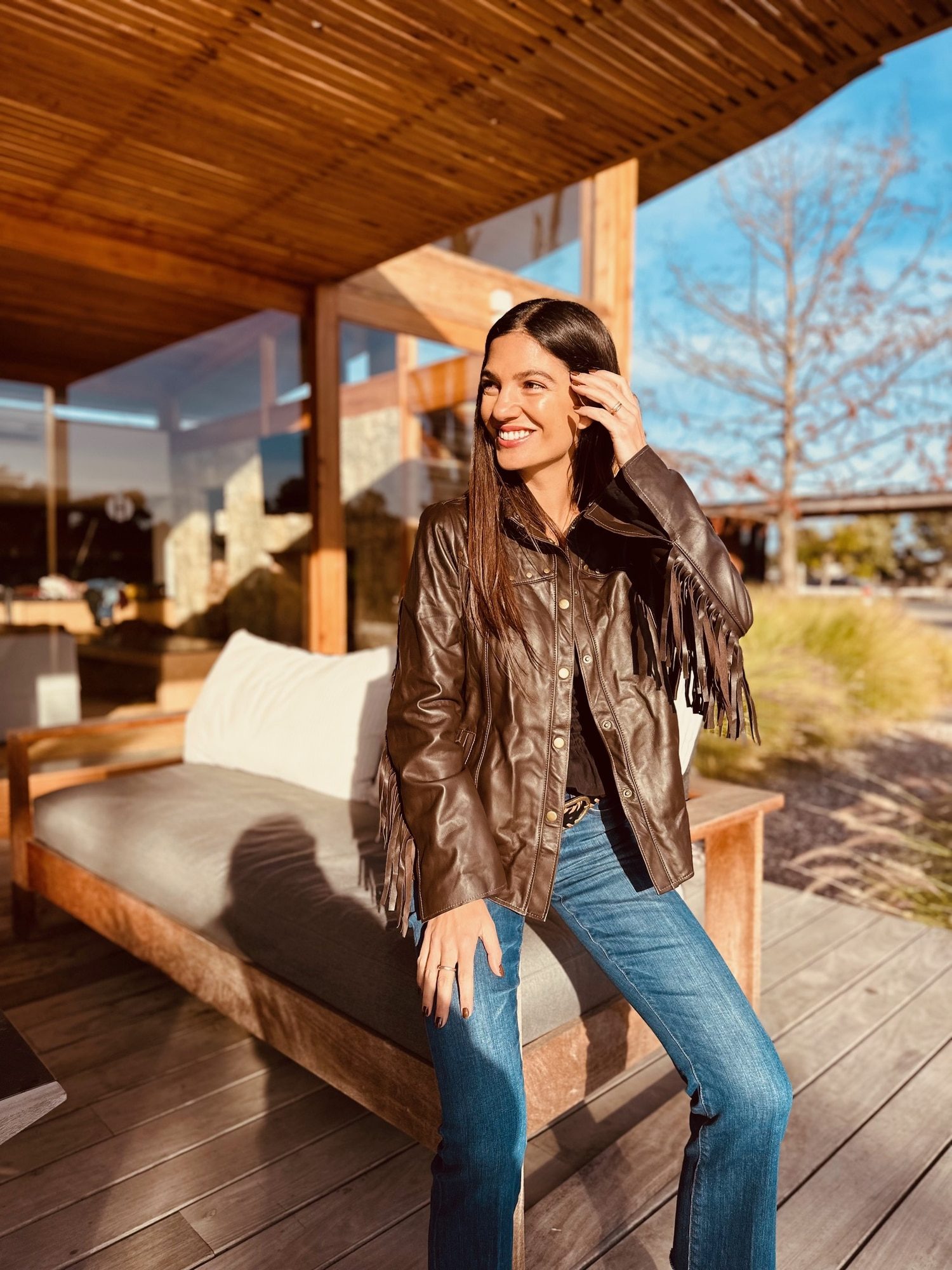 Country leather Jacket