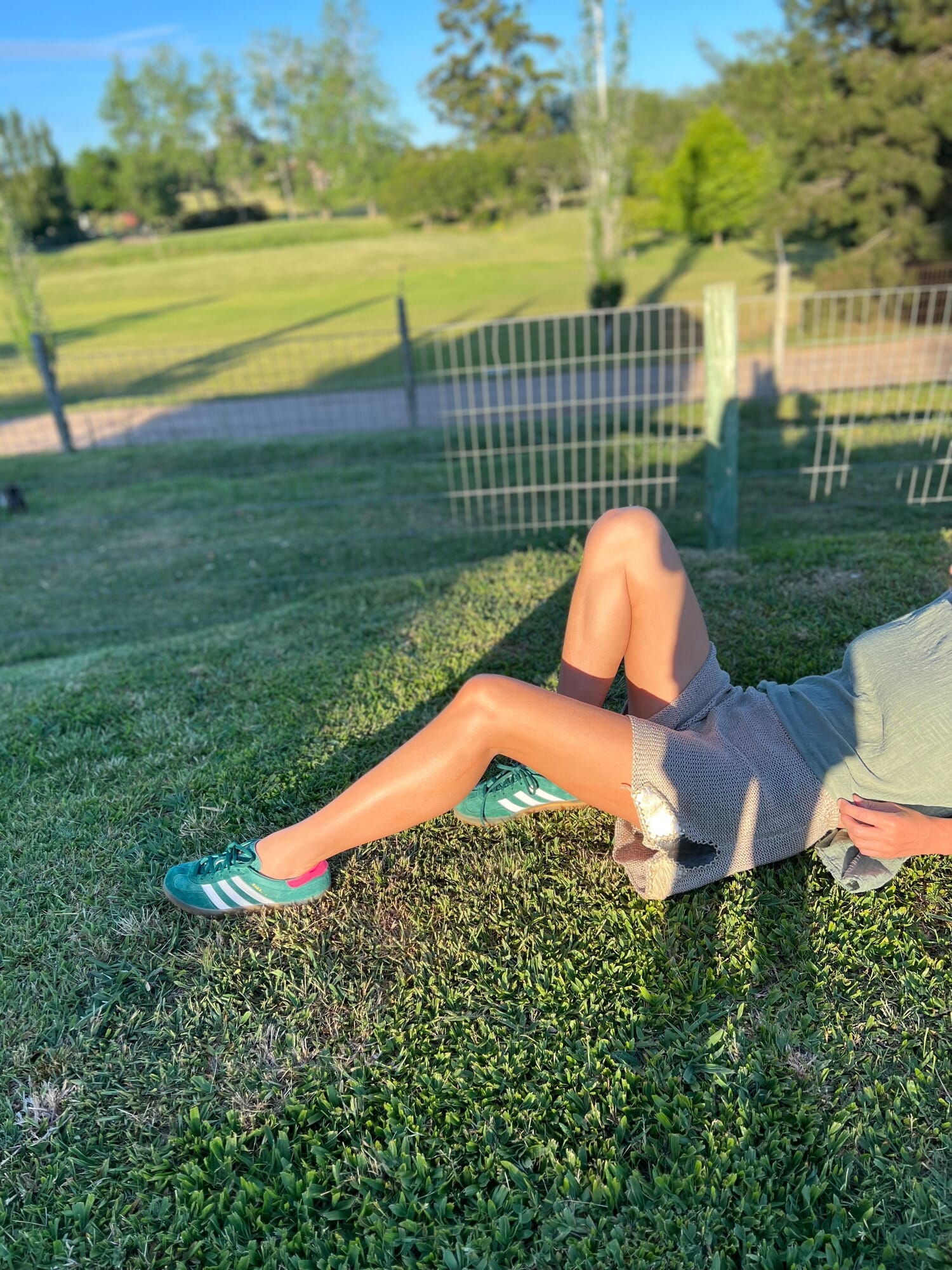 Metallic shorts