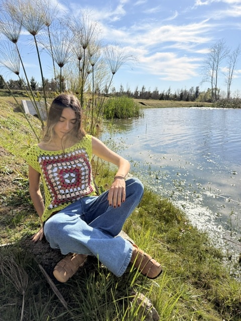 Chaleco Crochet Silvestre