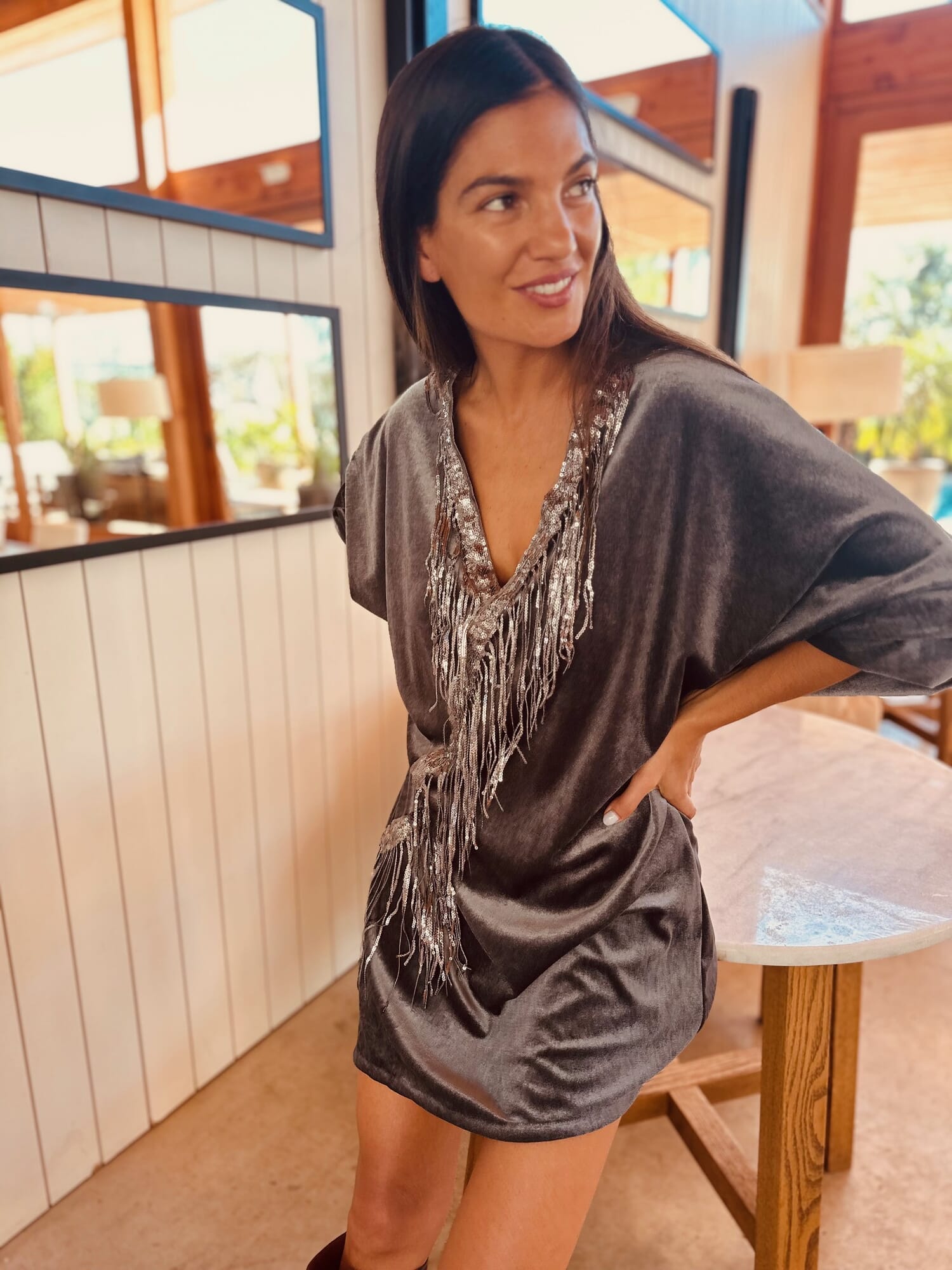 Vestido Velvet night