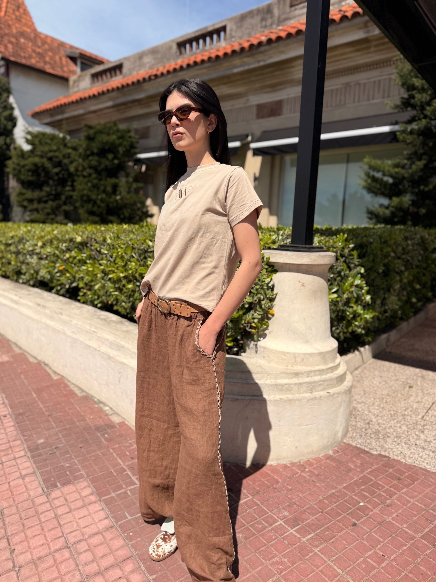 Pantalon Relax 100% Linen