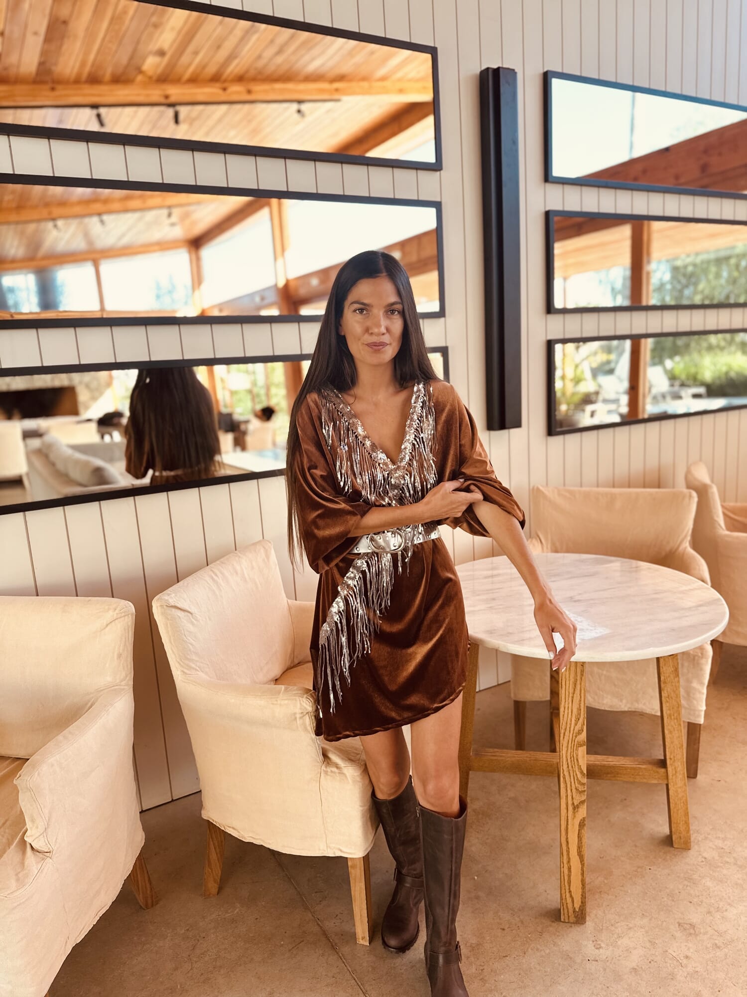 Vestido Velvet night