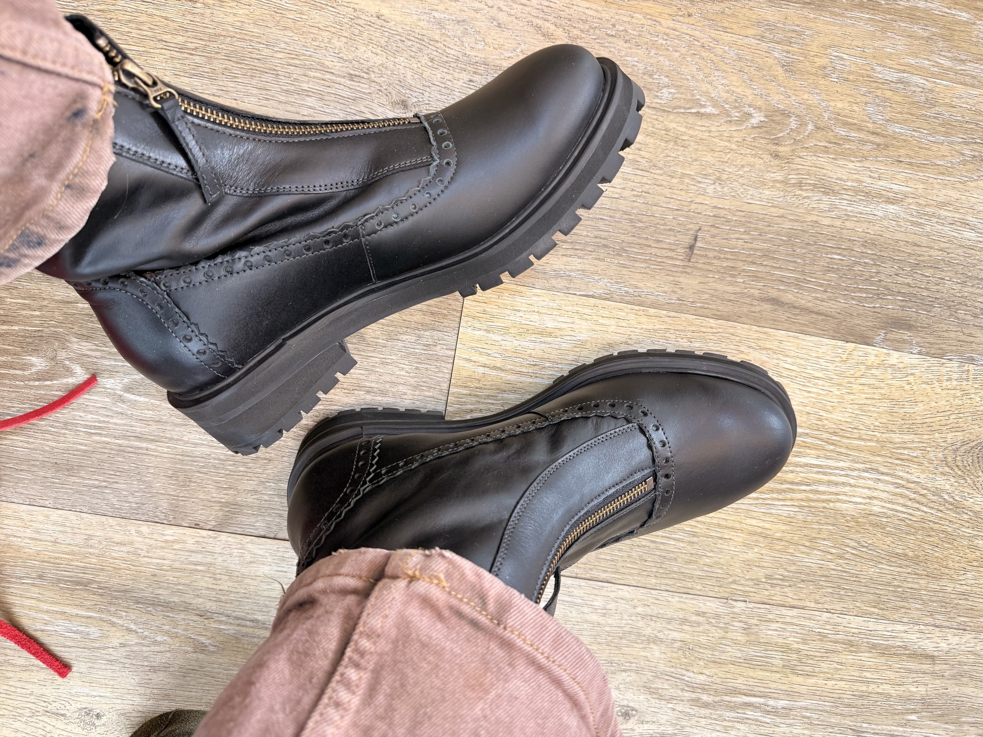 4x4 Leather boots