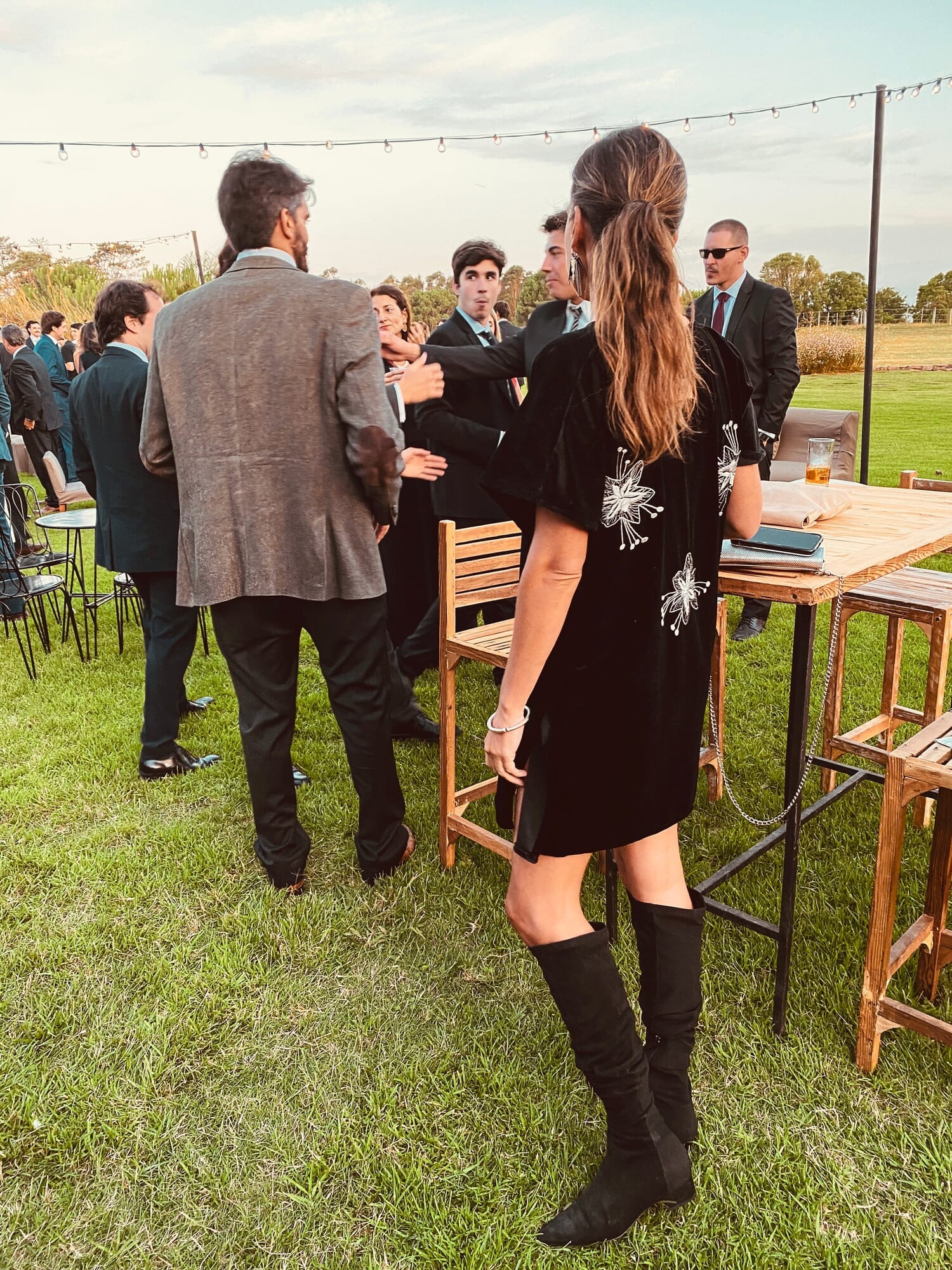Floral Velvet Dress