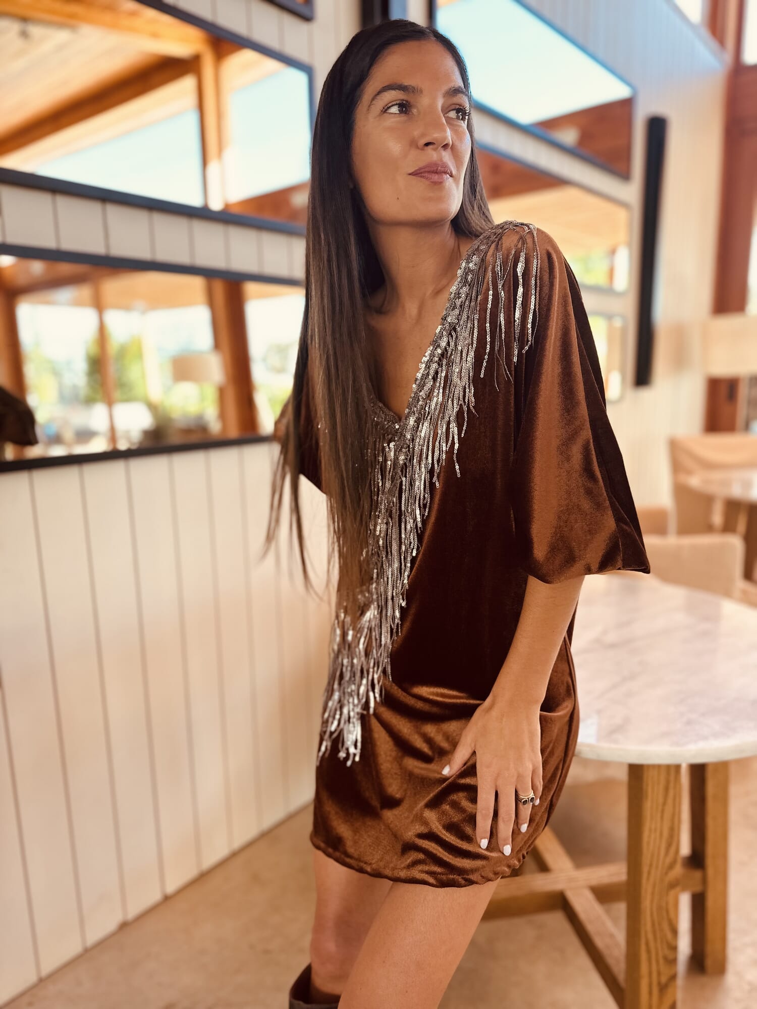 Vestido Velvet night