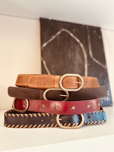 Cinturón Leather